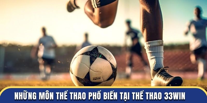 Những loại hình phổ biến tại thể thao 33win